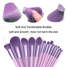 Koccido Makeup Brushes 22 Pcs Makeup Kit,Foundation Brush Eyeshadow Brush Make up Brushes Set (Purple, 22 Piece Set)