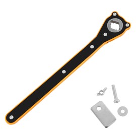 Pantograph Jack Labor Saver Lever Floor Jack Hydraulic Jack Auxiliary Tool Upgrade 360° Forward and Reverse Labor Saving Wrench for Mini Car Tire Replacement (Style D)