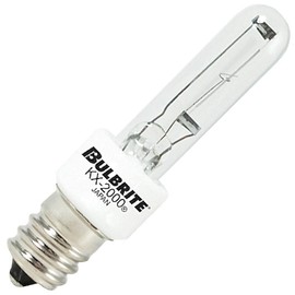 Bulbrite KX60CL/E12 Candelabra Screw Base (E12) Light Bulb, 1 Count (Pack of 1), Clear