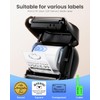 Phomemo M108 Bluetooth Label Printer, Label Maker Machine for Phone