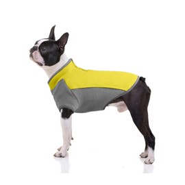 FUNAT Pet Fleece Sweatshirt, Dog Autumn and Winter Thickened Warm Elastic Sweater, Warm Winter Coats for Dogs and Cats