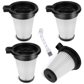 Scienraise 4 Pack Replacement HEPA Filters Compatiable with Wyze Cordless Vacuum Cleaner, Washable and Removable Filter Accessories Set for Wyze Handheld Cordless Vacuum Cleaner