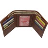 MARSHAL Texas Men's RFID Blocking Genuine Leather Lone Star State