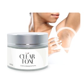 Clear Tone Crema Despigmentante 50g Manchas Solares Edad Hormonales Retinol Vitamina Árbol Caléndula Axilas Codos Rodillas Manos Rostro