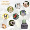 Umberdom Matte Ceramic Cat Ashes Urn, Light Green, Small