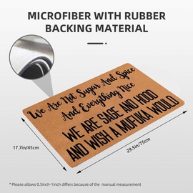 Room Decor Letter Pattern Welcome Door Mat, Easy To Clean Non-slip Entrance Mat, Christmas Decor Household Decorative Floor Mat for Indoor Living Room Bedroom Bathroom Home Decor, Bedroom Decor, Room Accessories, Christmas Gifts, Christmas Decorations