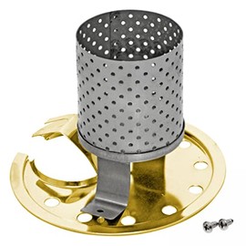 Petromax Radiators and Impact Plate Set HK350/HK500 for Lamps from Year of Manufacture 2000 (Brass)