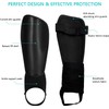 DAWRIS Football Shin Pads - Shin Guards with Ankle Protection