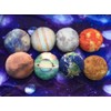 Cosmic Tree Planet Cushion Solar System Earth Moon Round Shape