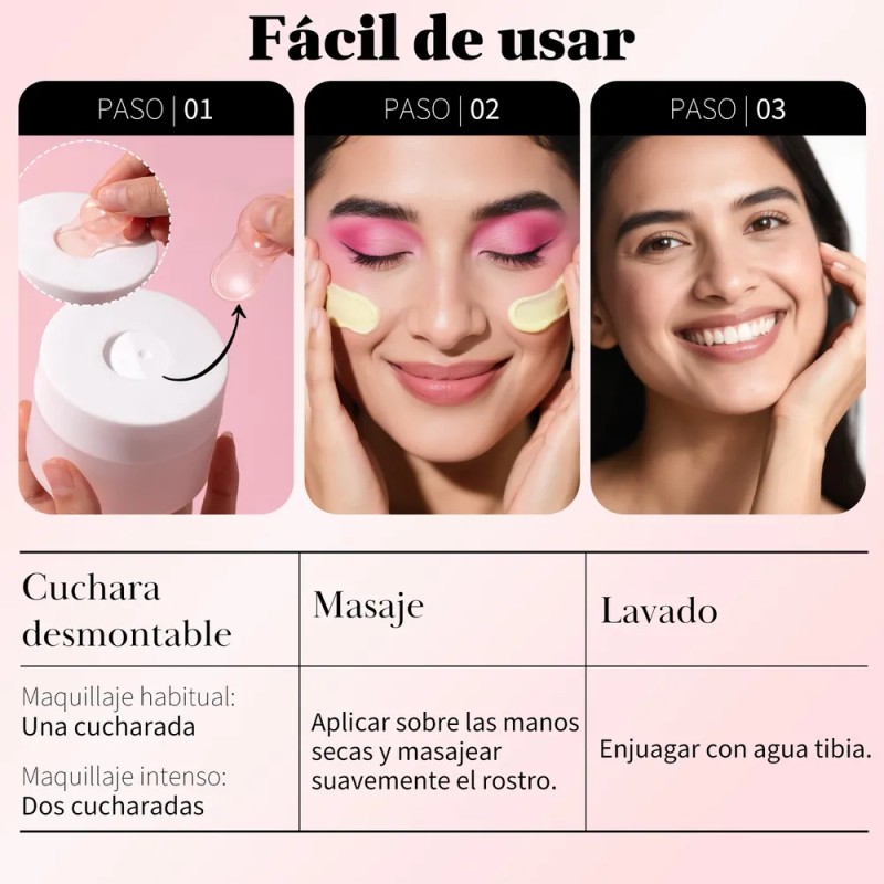 Desmaquillante Cremoso Nutritivo Y Derretible