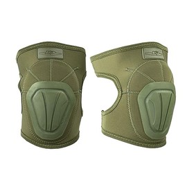 DamascusGear DNEPOD Imperial Neoprene ELBOW PADS - Reinforced Non-Slip Trion-X Caps, Secure Fit, Shock Absorbing (One Size, OD Green)