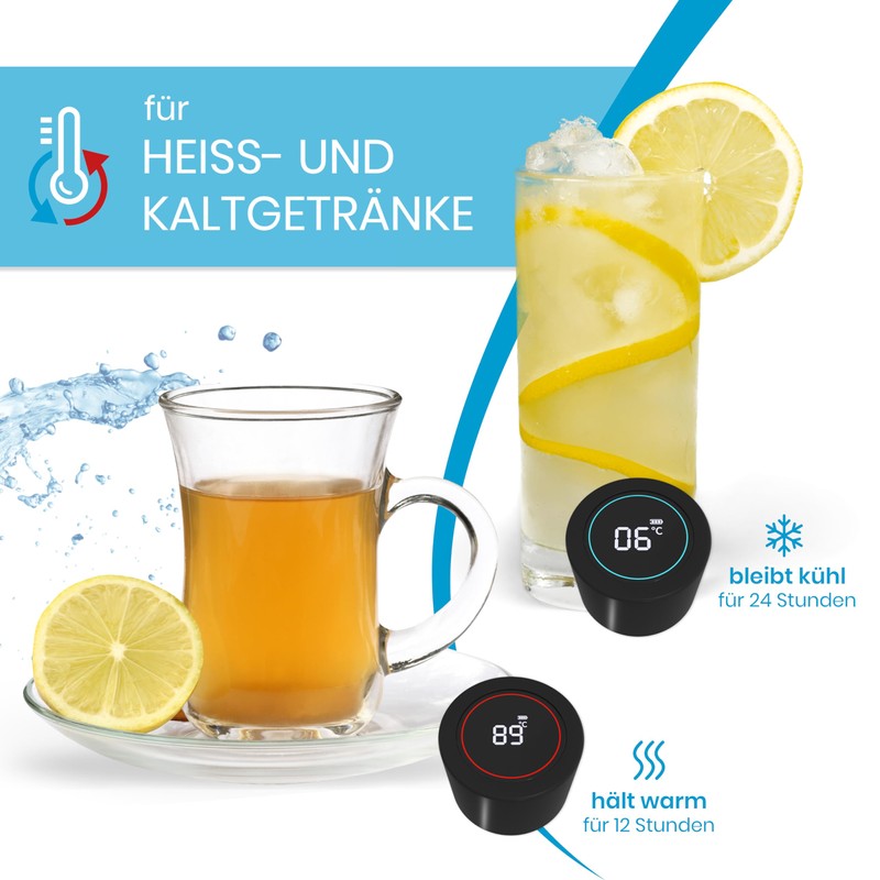 smardy Blue DropUp Bottle 500 ml Drinking Bottle Vacuum Insulated