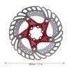 Stainless Steel Bike Cycling Disc Brake Cooling Floating Rotor (180mm)
