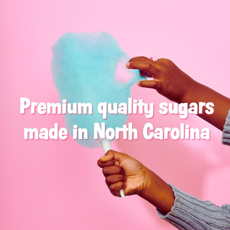 Cotton Candy Express Floss Sugar and Cones Variety Pack with