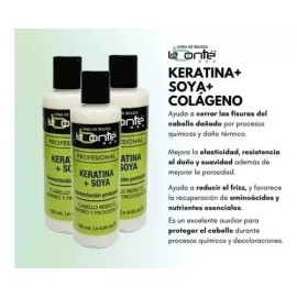 Labonte Kit Keratina Shampoo240mlvitamina150gkeratina120ml                                                                                            