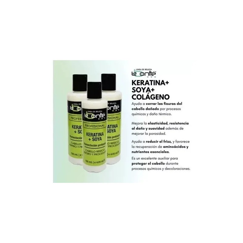 Labonte Kit Keratina Shampoo240mlvitamina150gkeratina120ml