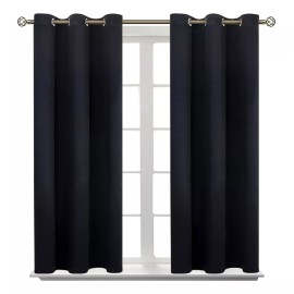 LUCINATIA Cortina Blackout Ventana 100x130cm Cuarto Sala 1pz