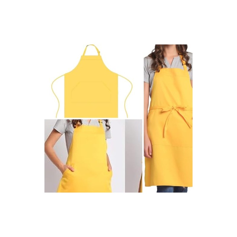 Khoji & Meeni Aprons with 2 Pockets Unisex Men Aprons