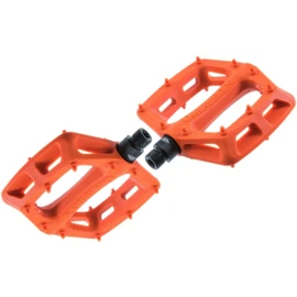 DMR V6 Plastic Pdl - Orange, CrMo Axle