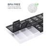 XL Weekly Pill Organizer 2 Times a Day, Fullicon Extra