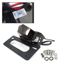 Xitomer Fender Eliminator/tail tidy, For HONDA CRF250L/ M 2012 2013 2014 2015 2016 2017 2018 2019 2020, with LED Tail light/License Plate Light, Compatible with Aftermarket Blinkers (Smoke)