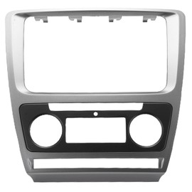 Keenso Car CD Stereo Radio, 2Din Radio Stereo Bezel Frame Dashboard CD Trim Decoration Replacement for 2008-2013 Car Tuning