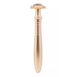 BIKER SHAVE Rastrillo Moderno Doble Filo Acero Inox Biker Shave Gem Gold
