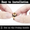 Yoursme 2Pcs Compatible Chemical Injector Set for Pressure Washer Replacement
