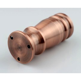 Hyever 6 Inch Heavy-Duty Aluminum Alloy Furniture Leg TV Stand Cabinet Sofa Adjustable Feet with Transparent Rubber Mat Set of 4