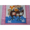 Hawaiian Quilt Crib Baby Comforter Blanket, Wall Hanging Hand Quilted