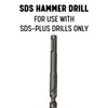 Drill America 3/16" X 4-1/4" PRO Series SDS-Plus Hammer Bit