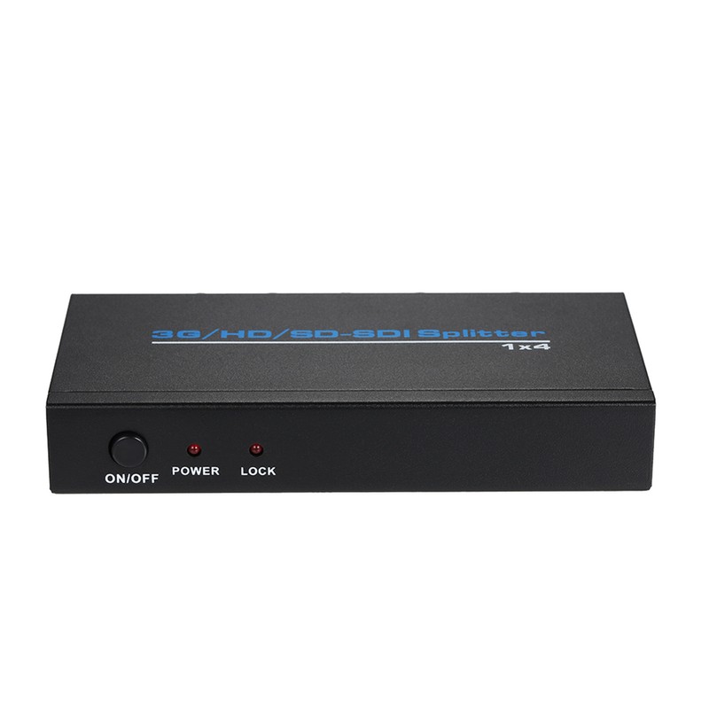 3G/HD/SD_SDI Splitter 1 * 4 Distribution 1 Input 4 Outputs