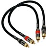 CNCESS CESS-163-1f Low Noise 12 Gauge Premium RCA Audio Line