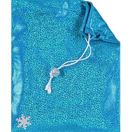 Snowflake Designs Sparkle Gymnastics Grip Bag - Turquoise