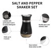 Black Salt and Pepper Pot Sets - Black Salt and