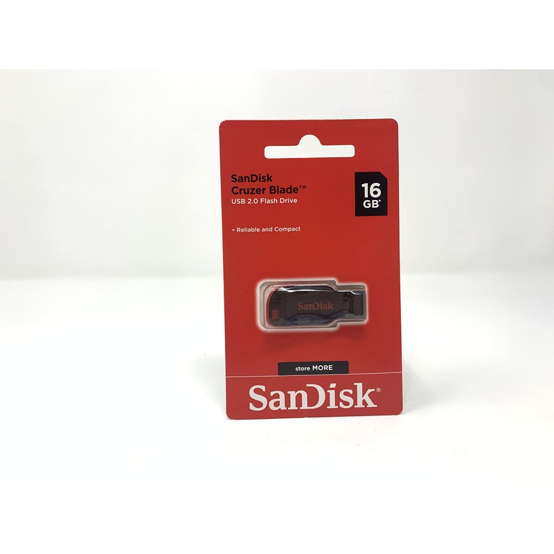 SanDisk 16GB Cruzer Blade USB Flash