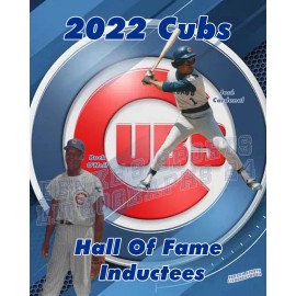 Benke's Sports Lithographs Chicago Cubs Lithograph print of José Cardenal and Buck O'Neil 2022 Cubs HOF