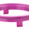 LST 4 x centring rings, spacer rings, magenta for alloy
