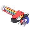 9 Pcs Hex Wrench Set Color Coded Non Slip CR
