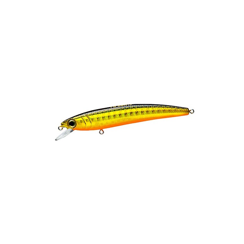 Yo-Zuri F1161-GBL Pins Minnow Floating Diver Lure, Gold/Black
