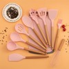19 Pieces Kitchen Cooking Utensils and Knife Set with Holder