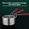 Deep Fryer Basket Round 304 Stainless Steel Fry Baskets With