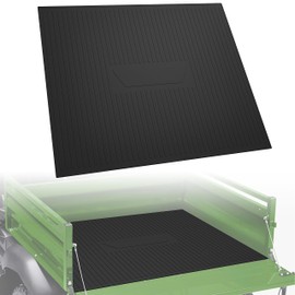 SAUTVS Rubber Cargo Bed Mat for Mule SX 610, TPE Rear Cargo Mat All Weather Protector Slush Liner for Kawasaki Mule SX 2017-2025 / Mule 610 600 2005-2016 Accessories (Replace #KAF550-030)