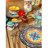 Euro Ceramica Zanzibar Collection 16 Piece Dinnerware Set Kitchen and