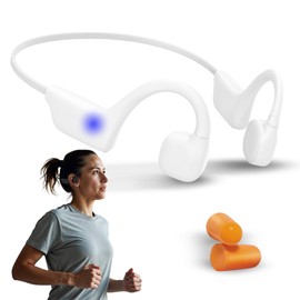Bennanco Knochenleitungskopfhörer, Bluetooth 5.3, Open Ear, IPX5, wasserdicht und schweißresistent, mit Mikrofon, Sport-Kopfhörer, geeignet für Radfahren, Laufen und Fitness.