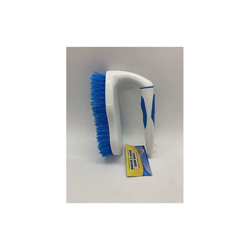 Scrub Buddies Iron Shape Multi-purpose Scrub Brush - Blue Iron