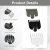 3 Pcs Hair Clipper Guides, Precision Attachment Comb，1.5mm, 3mm, 4.5mm，Universal