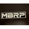 MBRP POWERSPORTS RAISED LETTERING STICKER RACING SCORE BAJA 1000 NORRA