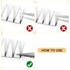 Premade Fans Eyelash Extensions 8D 0.07mm C 13mm Short Stem|Optinal