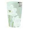 Tea Forte Double-Walled Ceramic Kati Cup, Removable Stainless Steel Infuser
